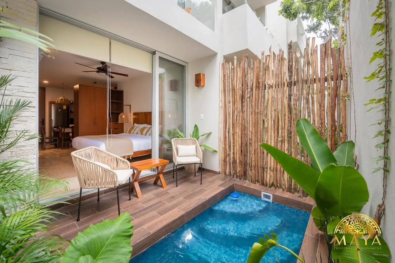 Nhoa 108A Lux 2Br Condo Plunge Pool In Aldea Zama ile iletişim