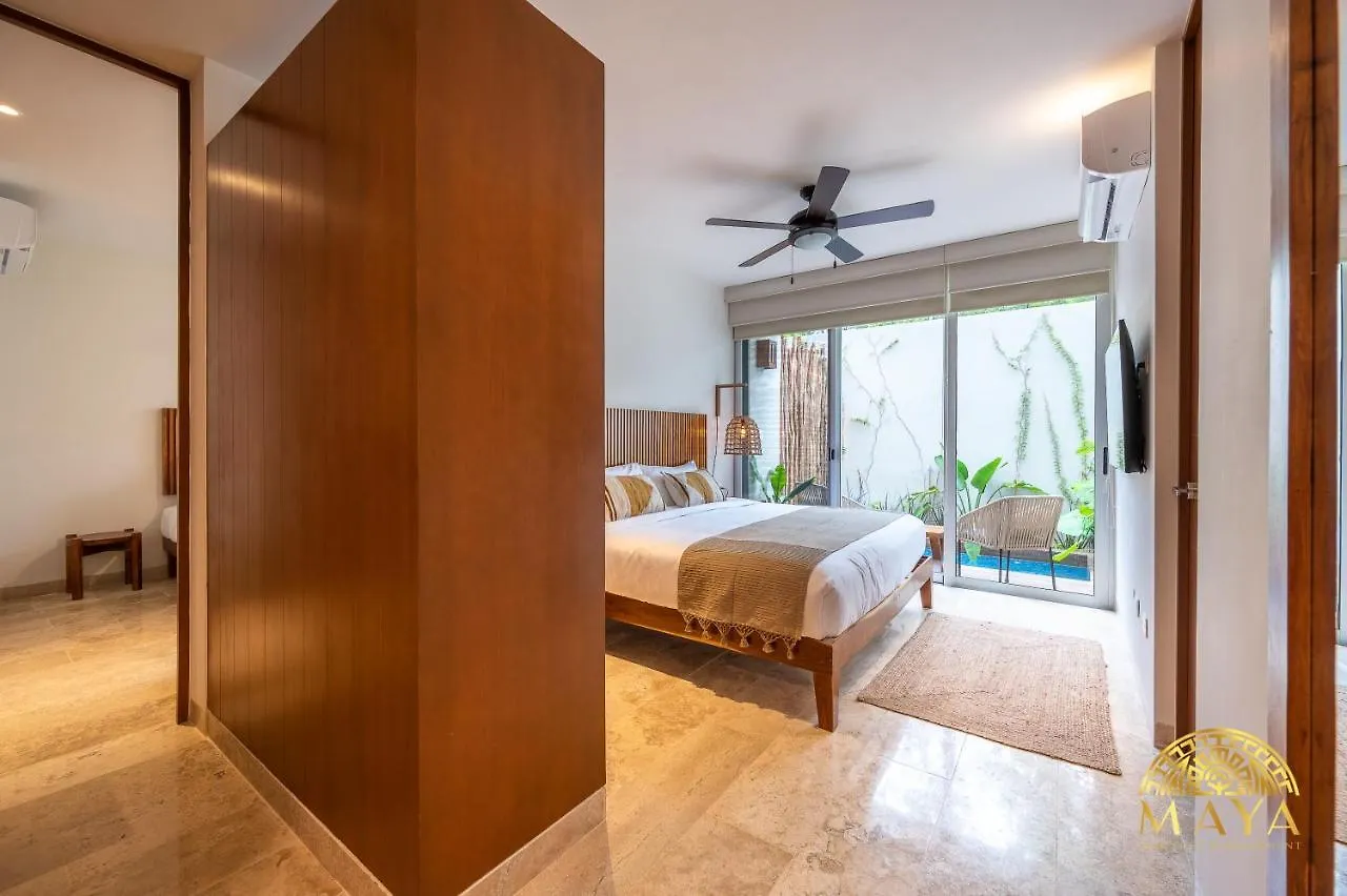 Nhoa 108A Lux 2Br Condo Plunge Pool In Aldea Zama Tulum Tatil Evi