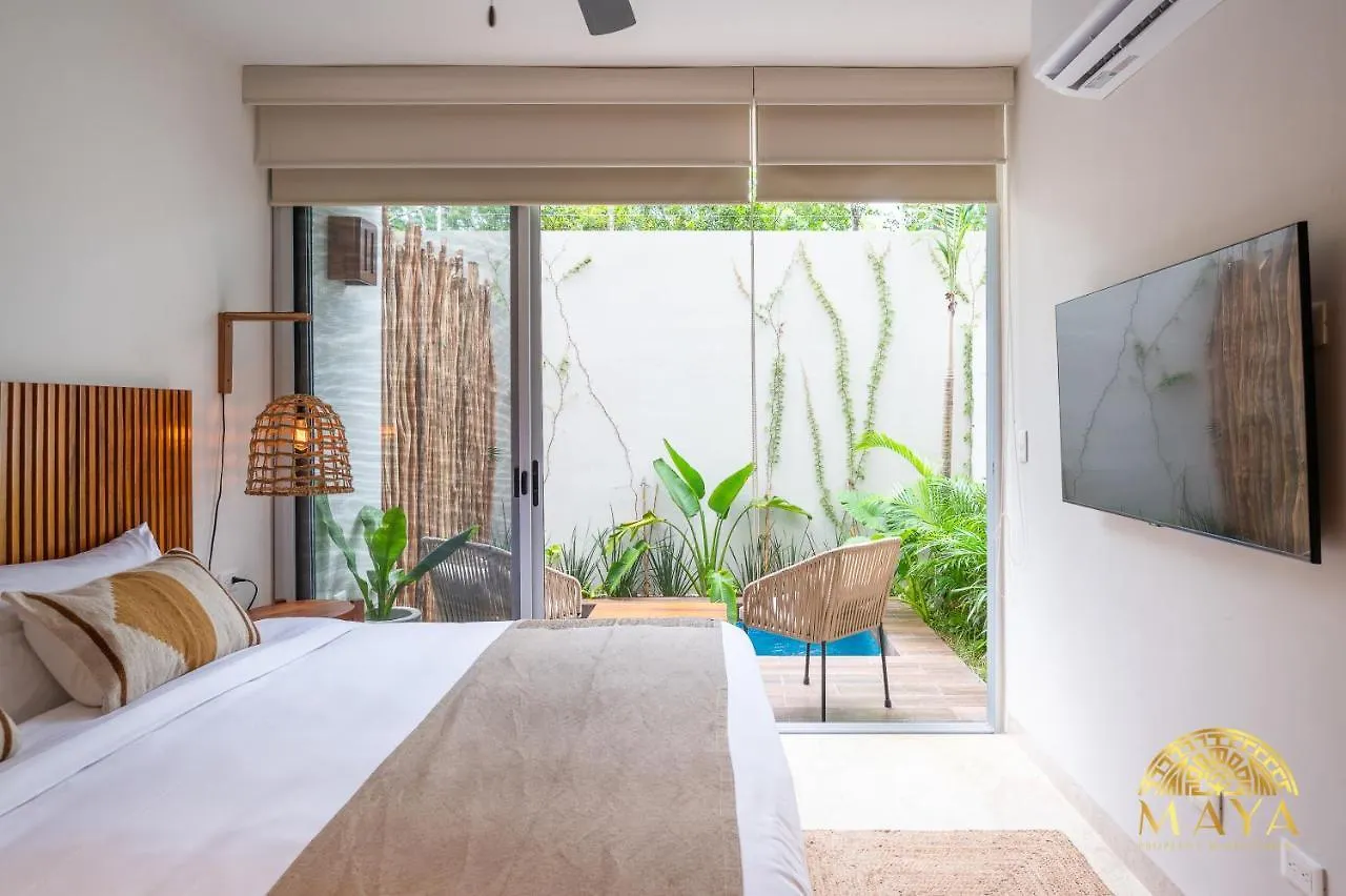 Tatil Evi Nhoa 108A Lux 2Br Condo Plunge Pool In Aldea Zama Tulum Meksika