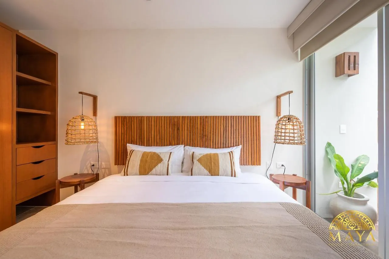Nhoa 108A Lux 2Br Condo Plunge Pool In Aldea Zama Tulum Tatil Evi