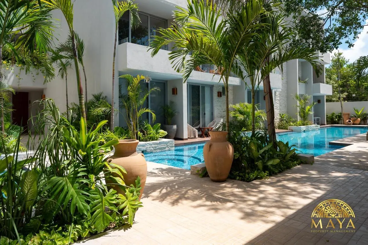 Nhoa 108A Lux 2Br Condo Plunge Pool In Aldea Zama Tulum Meksika